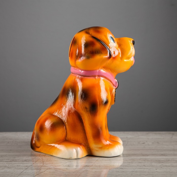 Копилка "Щенок с медалью" 24см