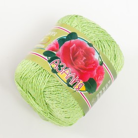 

Нитки вязальные "Азалия" 150м/50гр 30% хлопок, 70% вискоза цвет 2504