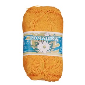 

Нитки вязальные "Ромашка" 320м/75гр 100% мерсеризованный хлопок цвет 0510