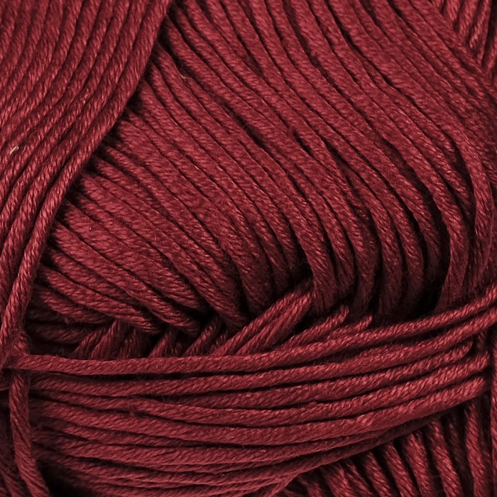 Нитки вязальные "Цвета моды" 190м/75гр 100% мерсеризов. хлопок (1511 золот. Портвейн)