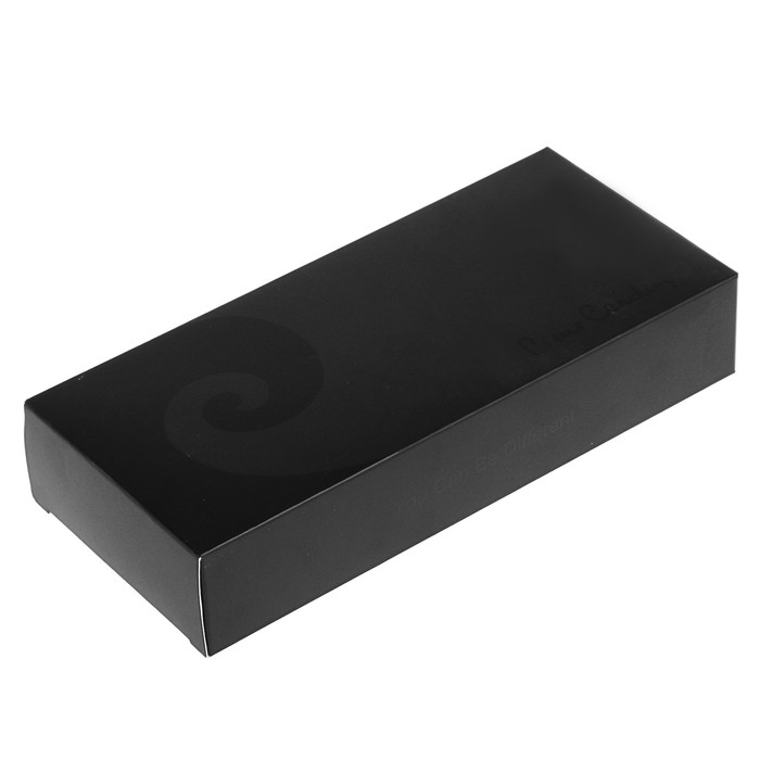 Ручка шариковая поворотная Pierre Cardin Venezia, латунь, хром, чёрная (PC6700BP)