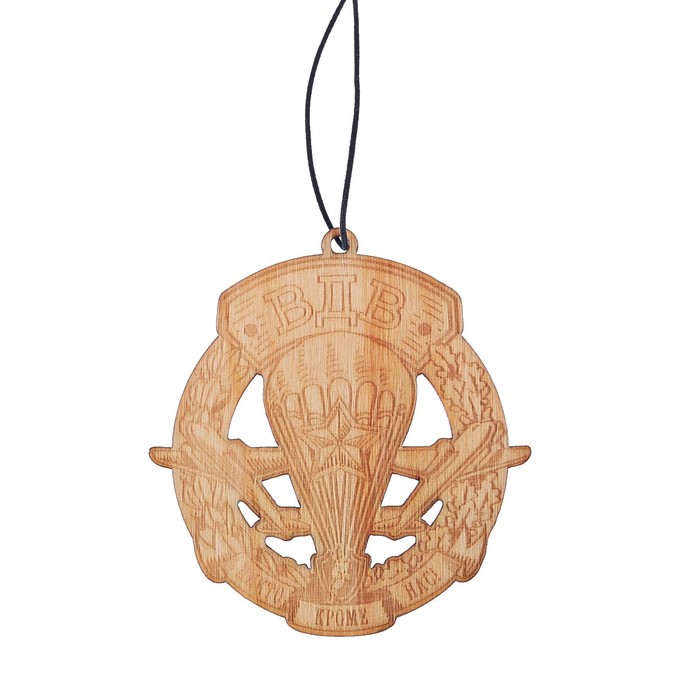 Ароматизатор деревянный "ВДВ", морозная свежесть