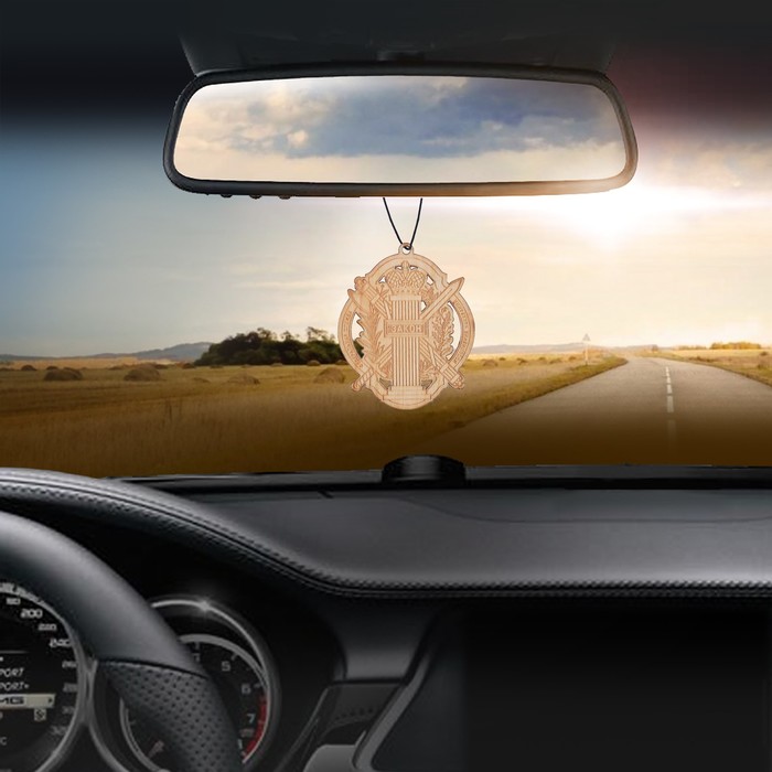 Ароматизатор деревянный "Федеральная служба исполнения наказаний", ваниль