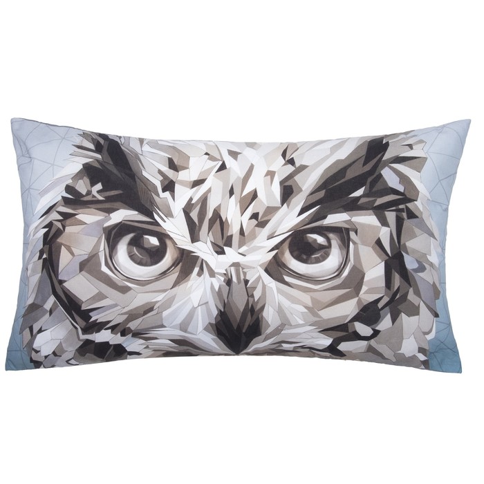 Подушка декоративная "Этель" Сова 40х70 см, 100% хлопок, синтепух
