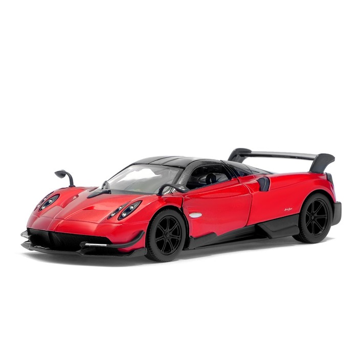 Машина металлическая Pagani Huayra, масштаб 1:38, открываются двери, инерция, МИКС