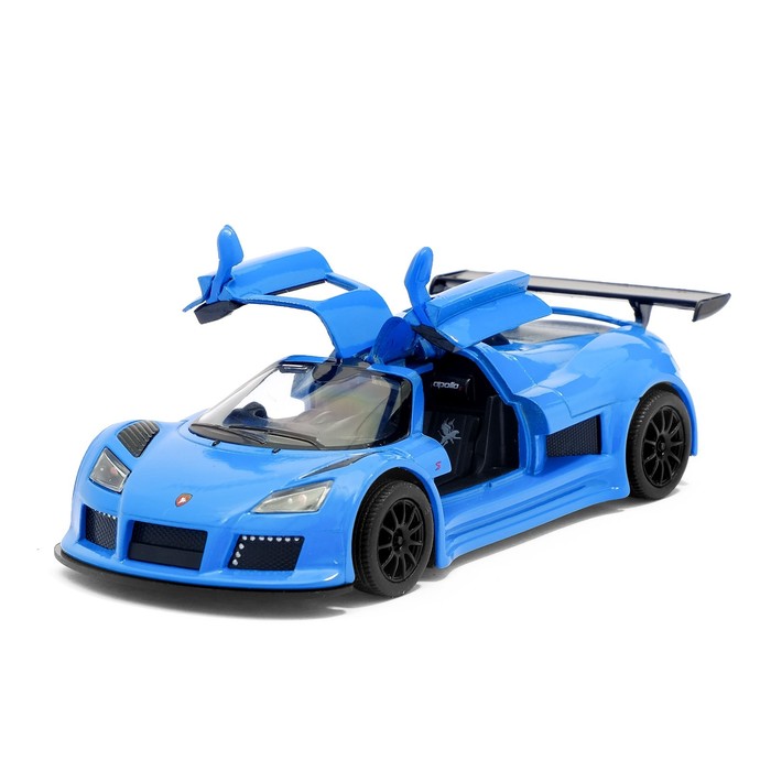 Машина металлическая Gumpert Apollo Sport, масштаб 1:36, открываются двери, инерция, МИКС