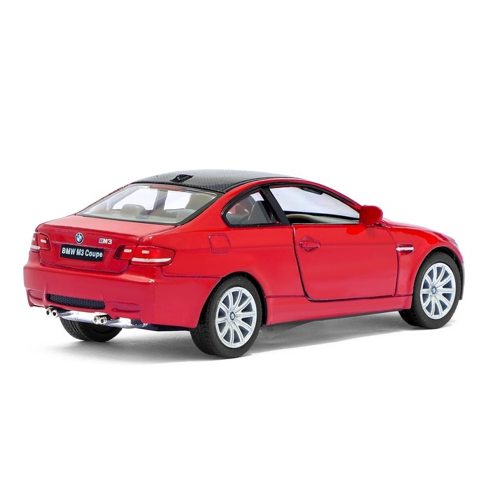 Машина металлическая BMW M3 Coupe, масштаб 1:36, открываются двери, инерция, МИКС