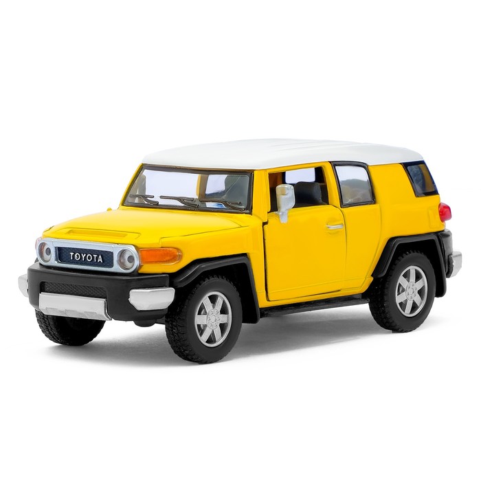 Машина металлическая Toyota FJ Cruiser, масштаб 1:36, открываются двери, инерция, МИКС