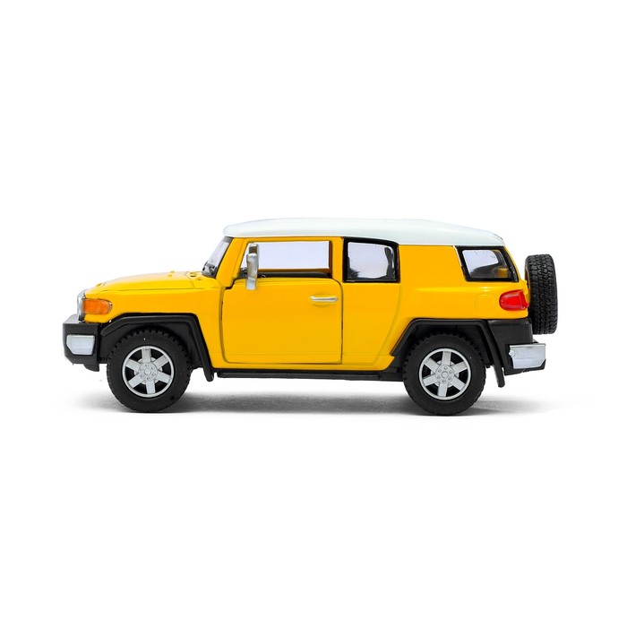 Машина металлическая Toyota FJ Cruiser, масштаб 1:36, открываются двери, инерция, МИКС