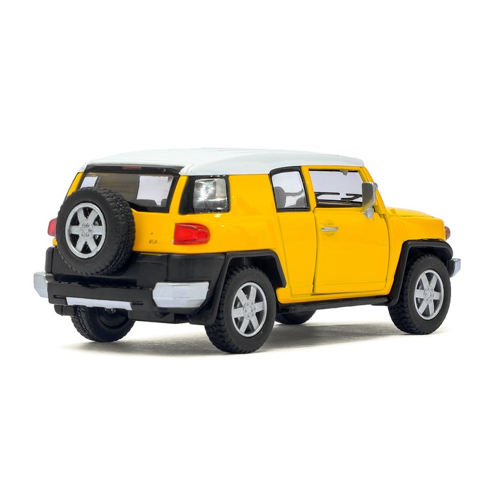 Машина металлическая Toyota FJ Cruiser, масштаб 1:36, открываются двери, инерция, МИКС