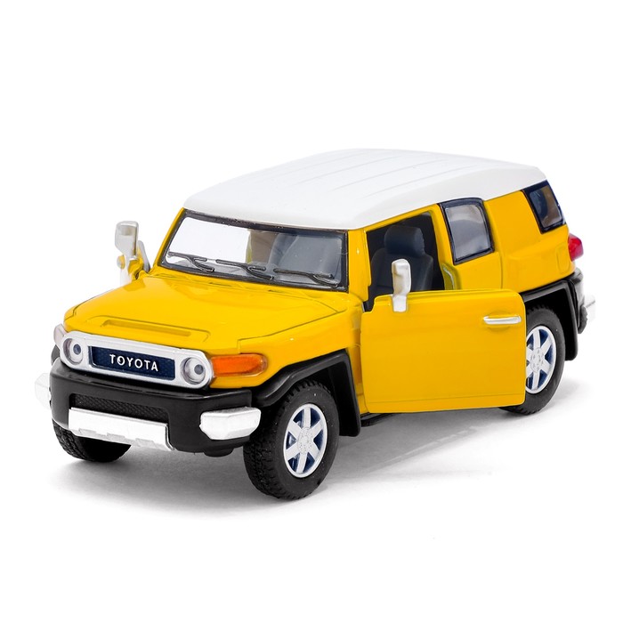 Машина металлическая Toyota FJ Cruiser, масштаб 1:36, открываются двери, инерция, МИКС