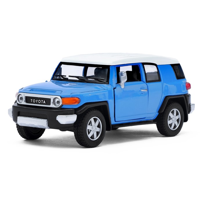 Машина металлическая Toyota FJ Cruiser, масштаб 1:36, открываются двери, инерция, МИКС