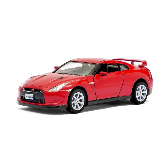 Машина металлическая Nissan GT-R R35, масштаб 1:36, открываются двери, инерция, МИКС