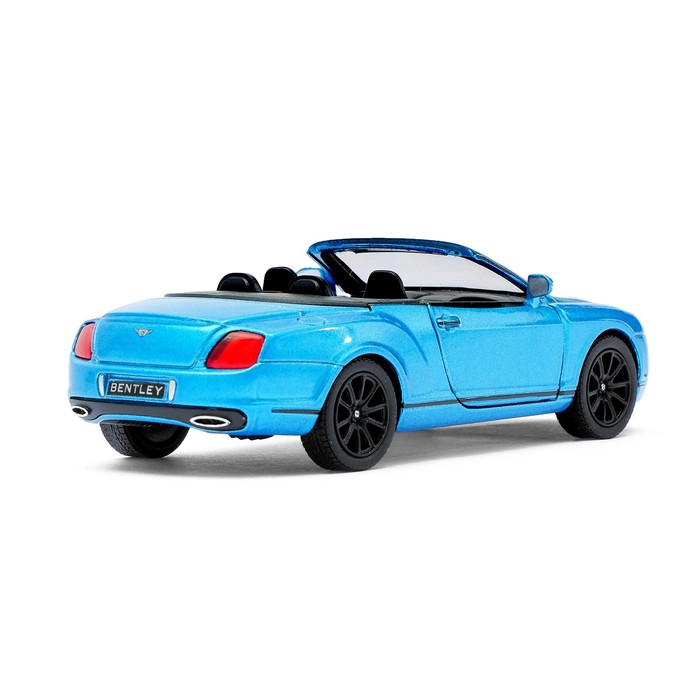 Машина металлическая Bentley Continental Supersports Convertible, масштаб 1:38, открываются двери, инерция, МИКС