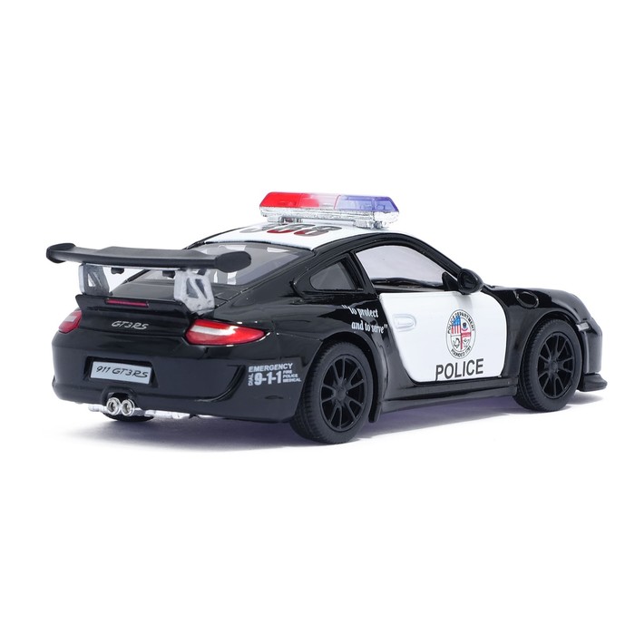 Машина металлическая Porsche 911 GT3 RS (Police), масштаб 1:36, открываются двери, инерция, МИКС