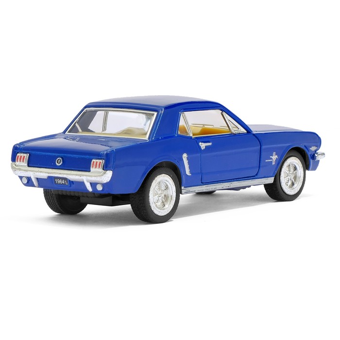 Машина металлическая Ford Mustang, масштаб 1:36, открываются двери, инерция, МИКС