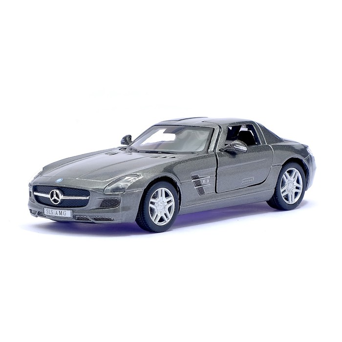 Машина металлическая Mercedes-Benz SLS AMG, масштаб 1:36, открываются двери, инерция, МИКС