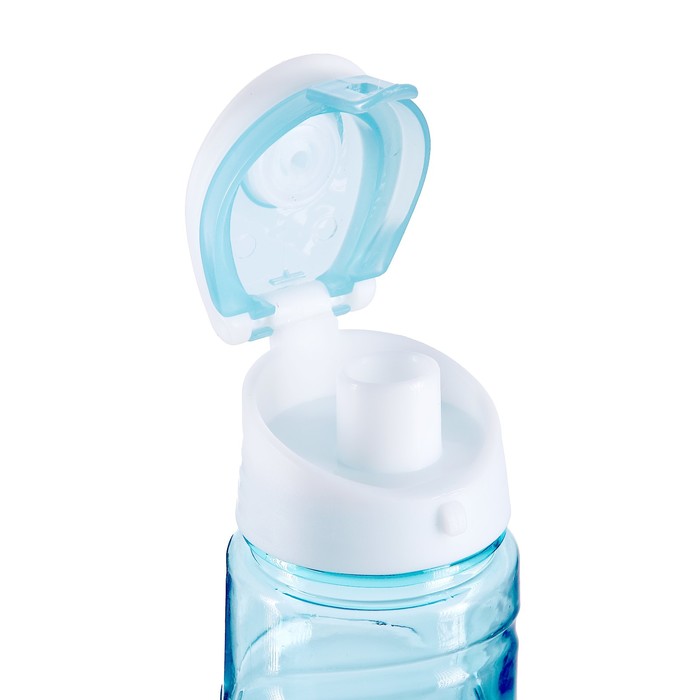 Бутылка для воды 750 мл, прозрачная, пластик AS, микс, 8х8х26 см