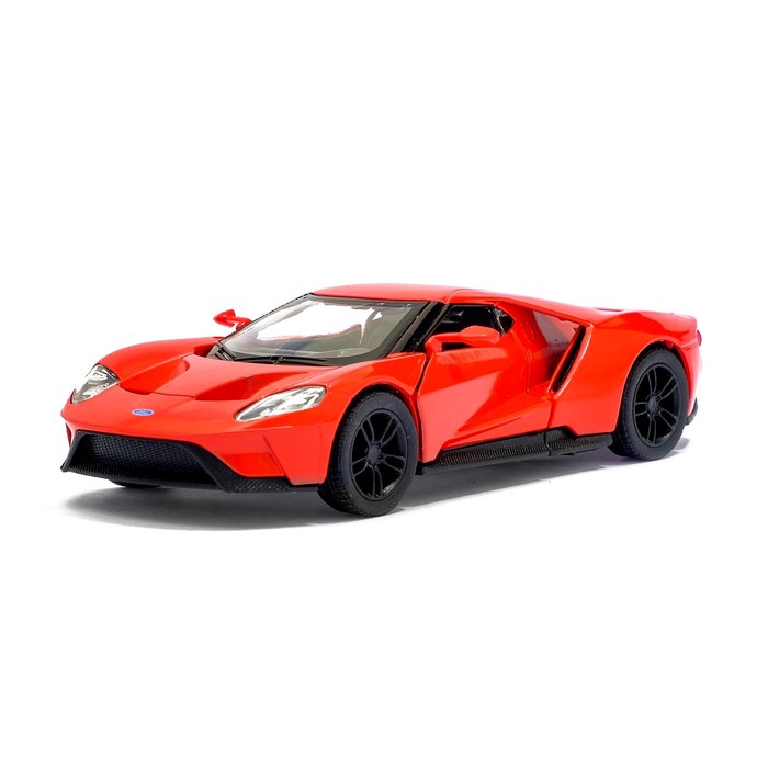 Машина металлическая Ford GT, масштаб 1:38, открываются двери, инерция, МИКС