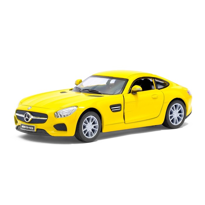 Машина металлическая Mercedes-AMG GT, масштаб 1:36, открываются двери, инерция, МИКС