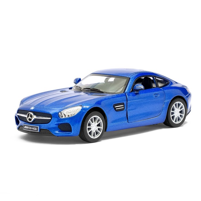 Машина металлическая Mercedes-AMG GT, масштаб 1:36, открываются двери, инерция, МИКС