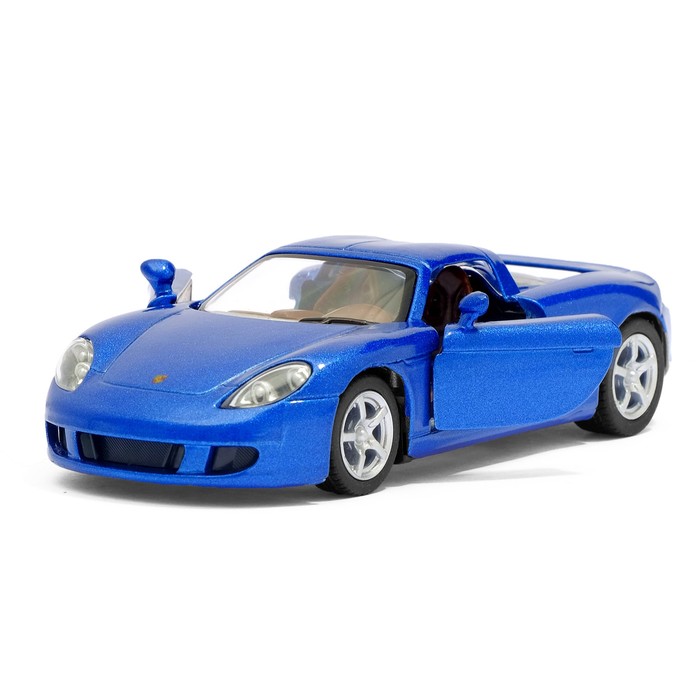 Машина металлическая Porsche Carrera GT, масштаб 1:36, открываются двери, инерция, МИКС