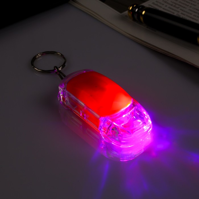 Брелок световой "Машина", цвета МИКС