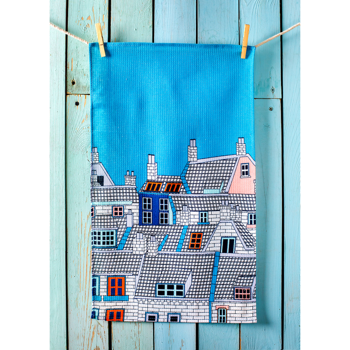 Полотенце кухонное "Town" 35х61 см