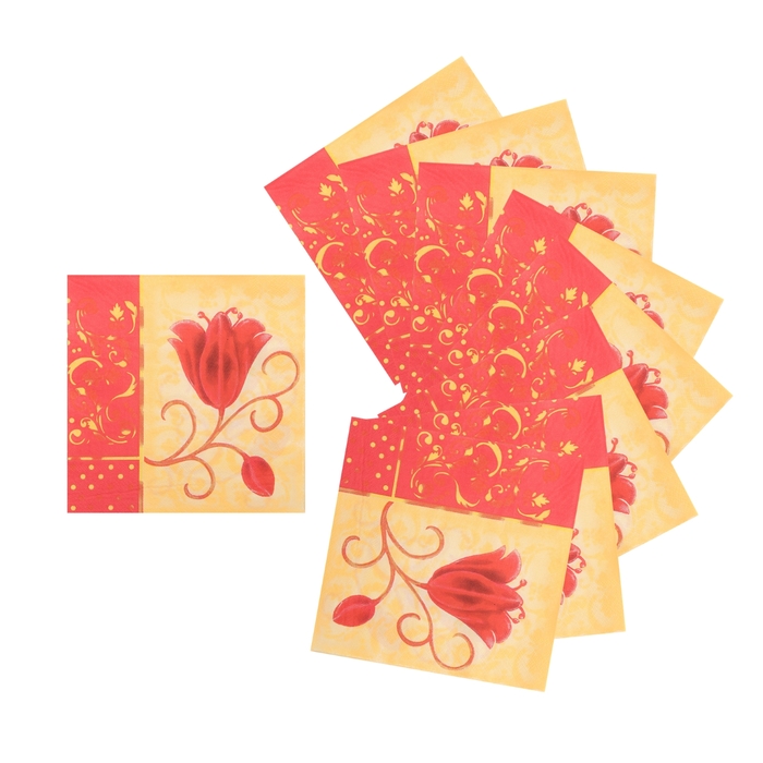 Салфетки бумажные "Завиток"