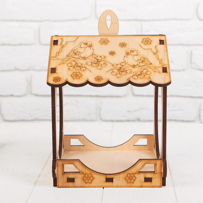 Синичник "Кормушка" (игрушка-конструктор)