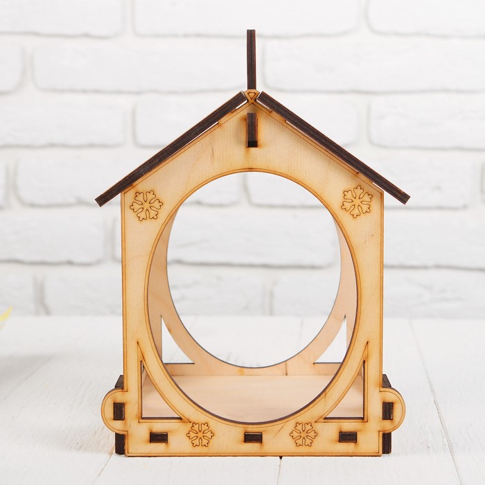 Синичник "Кормушка" (игрушка-конструктор)