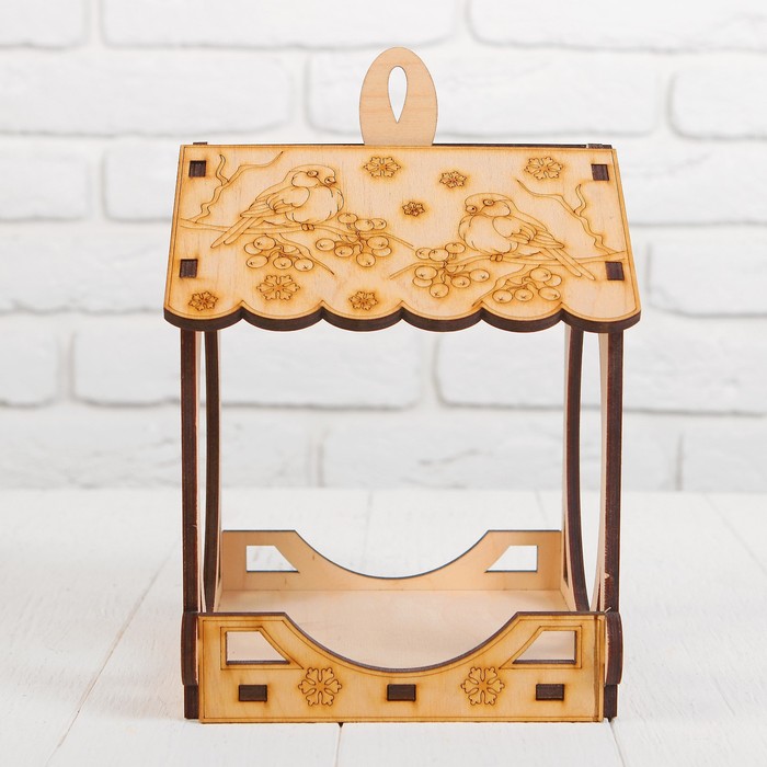 Синичник "Кормушка" (игрушка-конструктор)