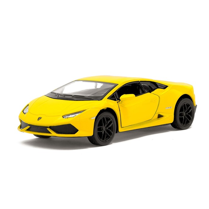Машина металлическая Lamborghini Huracan LP610-4, масштаб 1:36, открываются двери, инерция, МИКС