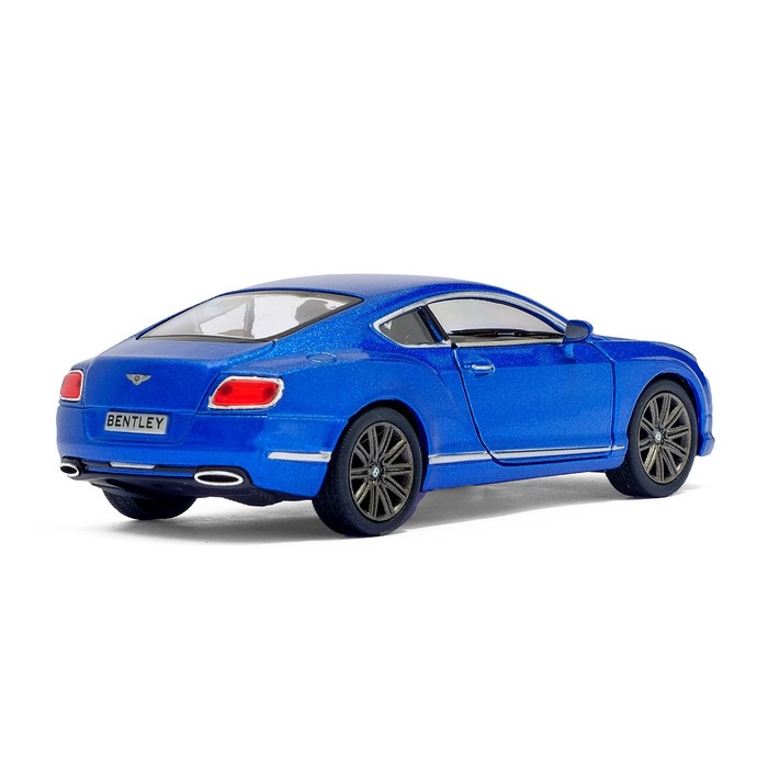 Машина металлическая Bentley Continental GT Speed, масштаб 1:38, открываются двери, инерция, МИКС