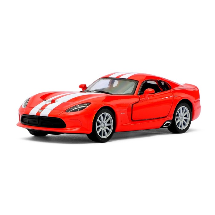 Машина металлическая SRT Viper GTS, масштаб 1:36, открываются двери, инерция, МИКС