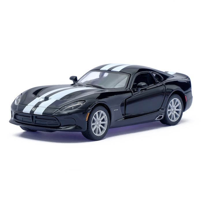 Машина металлическая SRT Viper GTS, масштаб 1:36, открываются двери, инерция, МИКС