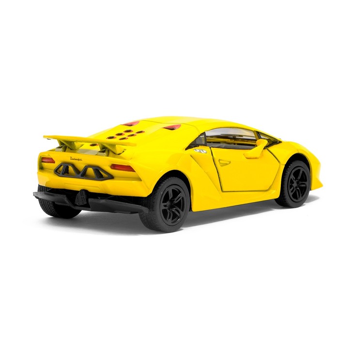 Машина металлическая Lamborghini Sesto Elemento, масштаб 1:38, открываются двери, инерция, МИКС
