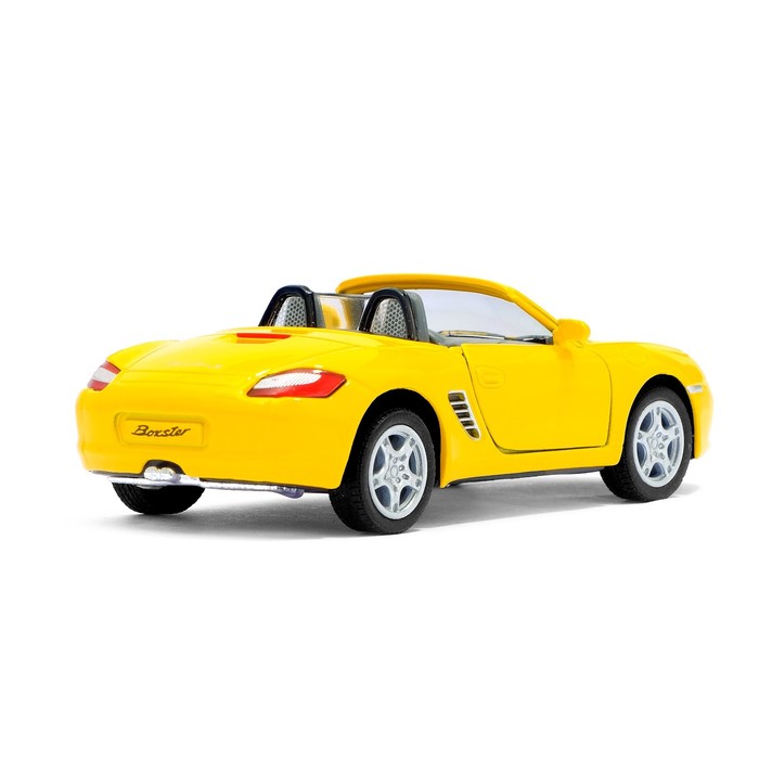Машина металлическая Porsche Boxster S, масштаб 1:34, открываются двери, инерция, МИКС