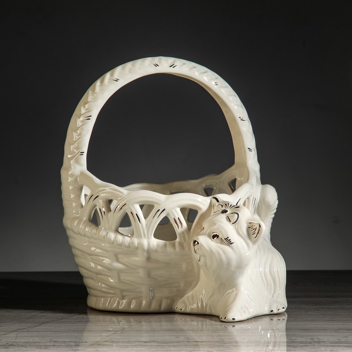 Ваза для конфет "Собака"