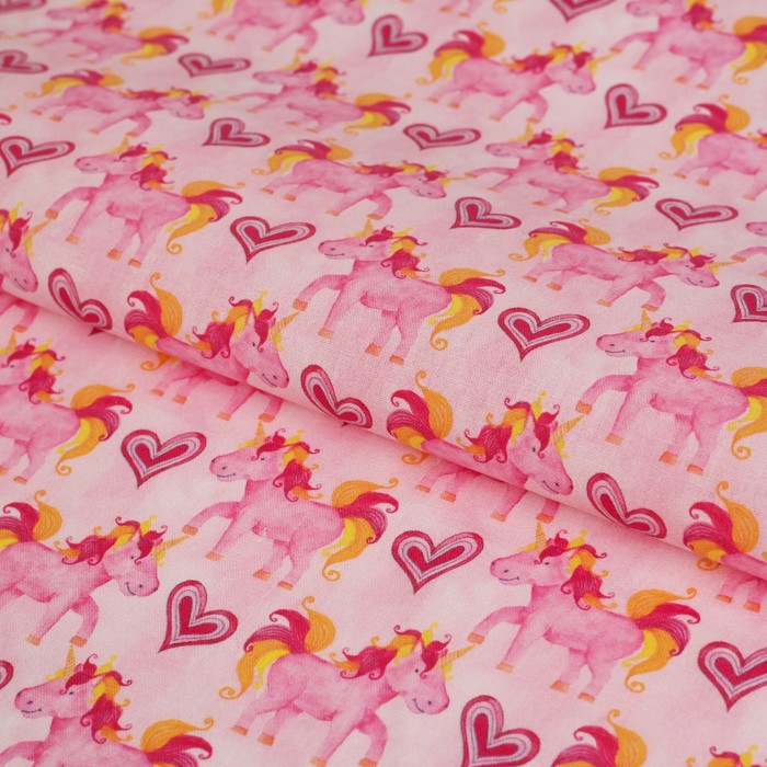 Ткани для пэчворка "Феи и принцессы", 48см*50см, 120 г/кв.м, №8