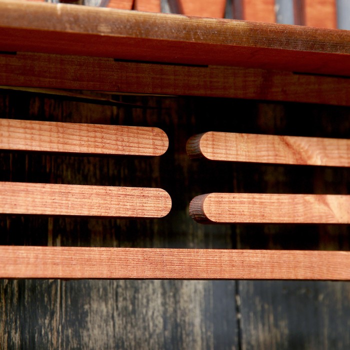 Медальница из массива СОСНЫ "Чемпион" с полкой, мокко, 49×17см