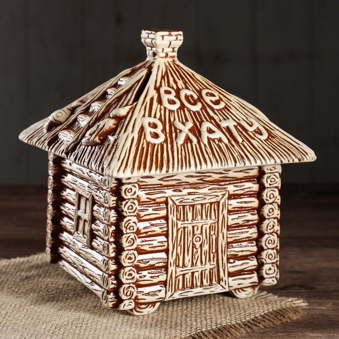 Копилка "Домик" шамот