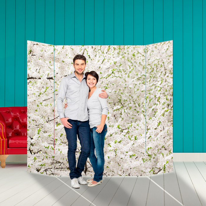 Ширма - Фотозона "Яблоневый цвет" 210×190см