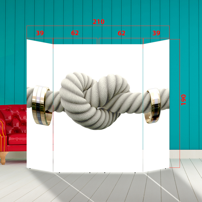 Ширма - Фотозона "Крепкая любовь" 210×190см