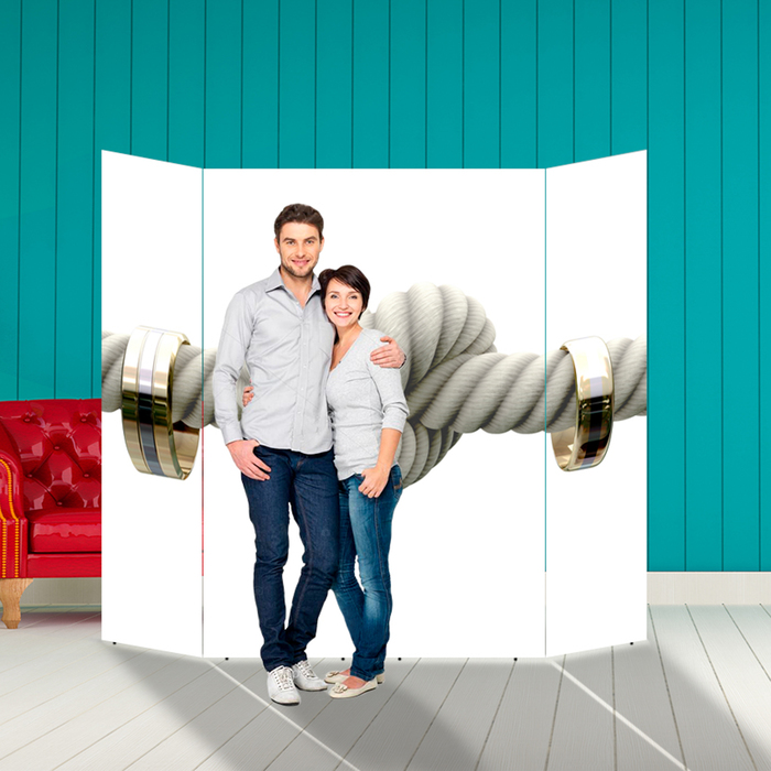 Ширма - Фотозона "Крепкая любовь" 210×190см