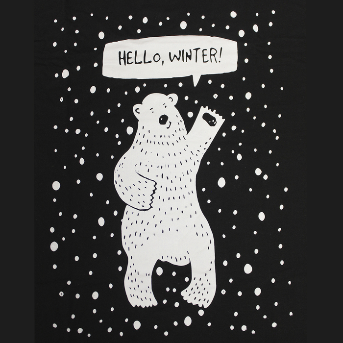 Футболка мужская, цвет чёрный, размер 52