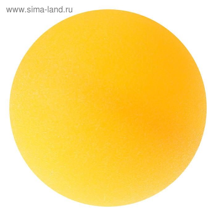 фото Мяч для настольного тенниса 40 мм, цвет оранжевый
