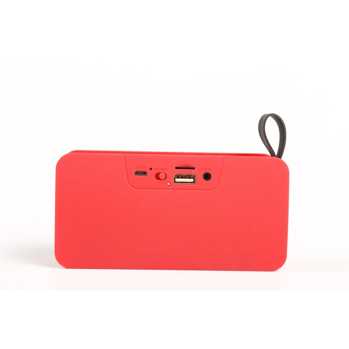 Беспроводная колонка Bluetooth, карты TF, microUSB, USB, AUX, текстиль, подвес, микс