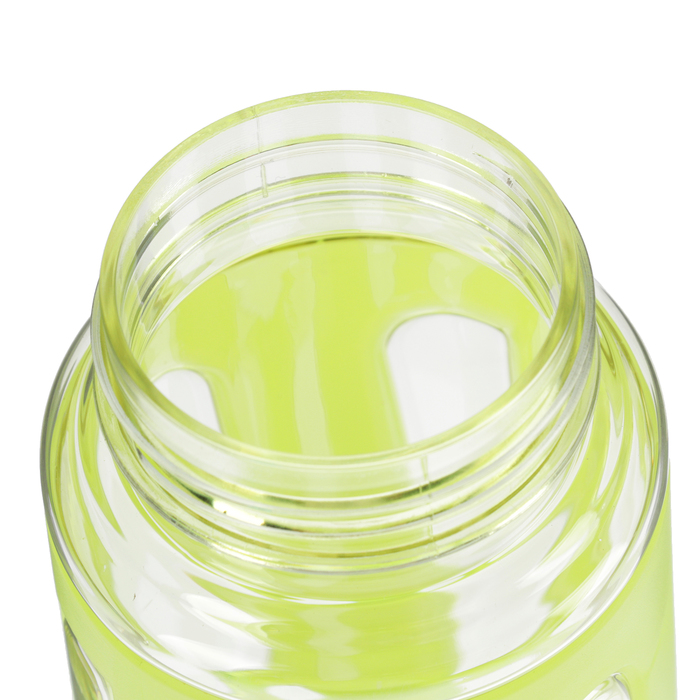 Бутылка для воды 550 мл «Отпечатки», на шнурке, в пластиковом чехле, микс, 6х7х21 см