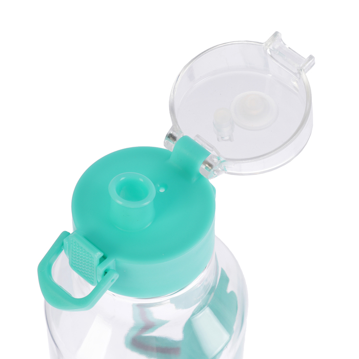 Бутылка для воды 680 мл «Море, солнце, пляж», микс, 6.5х6.5х24 см